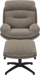 Кресло-реклайнер Еверпроф Киви Ткань Светло-коричневый / Everprof Kiwi