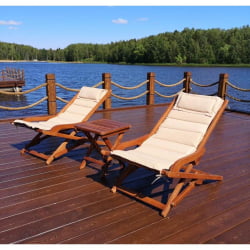 Комплект с креслами и столиком АФМ-709А-Т133 Беиге (2+1) / AFM-709A-T133 Beige