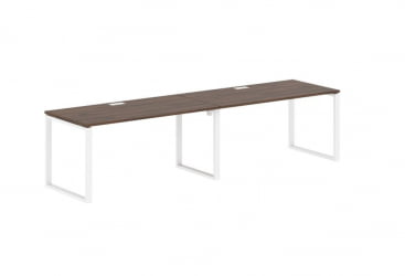 Бенч-система ЕДИС ЕКВСТ 3180 Дуб Денвер темный Белый / EDIS EQWST