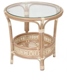 Стол круглый Пеланги Пеланги 02/15-2 натуральный / Pelangi