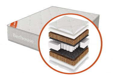 Матрас Мега кокос 20 (Берхоусе) Размер: 2000х1900 мм / Mega (Berhouse)