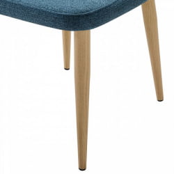 Стул Ледгер синий/нат.дуб / Ledger
