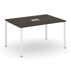 Стол переговорный (1 столешница) CОНCЕПТ CН.ПРГ-013 Дуб Мали Белый / CONCEPT CN.PRG-013