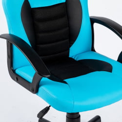 Детский стул CХАИРМАН КИДС 111 Черный-голубой / CHAIRMAN KIDS