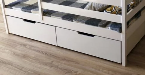 Ящик для детской кровати РооРоом ВК-7 Белые / RooRoom VK-7