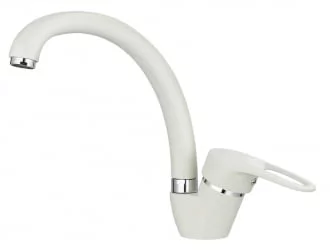 Смеситель СТАНДЭРТ СТ-03 Белый / STANDART ST-03