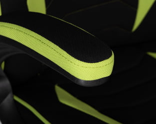 Кресло игровое ДОБРИН РИCК (черно-светло-зеленый) / DOBRIN RICK