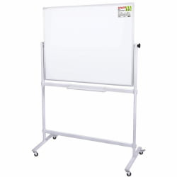 Доска магнитно-маркерная на стенде СТАФФ 100х150 см 2-сторонняя / STAFF