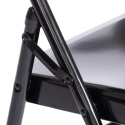 Стул ФОЛДЕР (мод. 3023(ИИ)) металлический, 46,5 кс 48 кс 75, (Блаcк) / FOLDER (mod. 3023(II)) x x (Black)