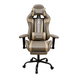 Кресло 896 КИНГКУЕЕН, цвет светло-серый/бежевый 896-лграй-беиге / KINGQUEEN, 896-lgray-beige