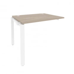 Наборный элемент рабочей станции на П-образном м/к ОНИКС О.МП-1.НРС-1.8 Дуб Аттик/Белый / ONIX O.MP-1.NRS-1.8