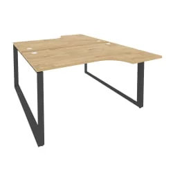 Рабочая станция на О-образном м/к ОНИКС О.МО-Д.СА-2 Тиквуд Светлый/Антрацит / ONIX O.MO-D.SA-2