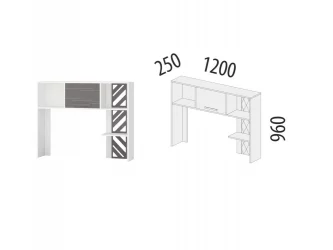 Детский шкаф Аляска 501.23