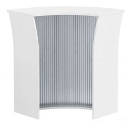 Стойка ресепшн угловая ИМАГО РС-5 Белая / IMAGO