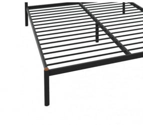 Кровать Милана Плус 1600х2000 Черная / Plus