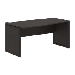 Стол письменный левый КСТЕН-КП КСКПCТ 169 Л Дуб Юкон Антрацит / XTEN-QP XQPCT L
