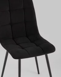 Стул Оливер велюр Черный / Oliver