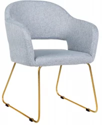Кресло Оскар Грей/ЛинкЗолот / Oscar