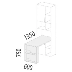 Детский стол Аляска 501.16