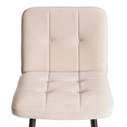 Полубарный стул Медео/Медео велюр, бежевый, 7, 42х56х102 см / Medeo/Медео