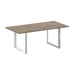 Стол переговорный на О-образном м/к ОНИКС ДИРЕCТ ЛУКС М-О.МО-ПРГ-19 Тиквуд темный / ONIX DIRECT LUX M-O.MO-PRG-19