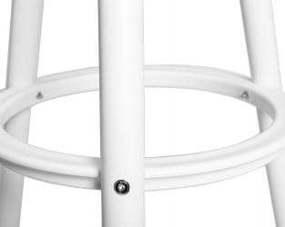 Барный стул ДОБРИН РОЙCЕ ВХИТЕ (белый (В-02)) / DOBRIN ROYCE WHITE (W-02))
