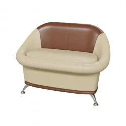 Диван Орион 6-5154 Бежевый/коричневый