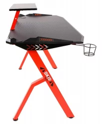 Геймерский стол СКИЛЛ CТГ-001 Красный / SKILL CTG-001