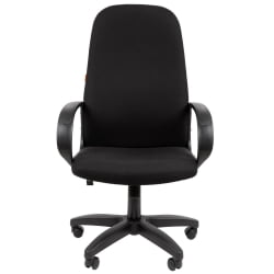 Кресло руководителя CХАИРМАН 279 ткань серии Т08 Черный / CHAIRMAN T08