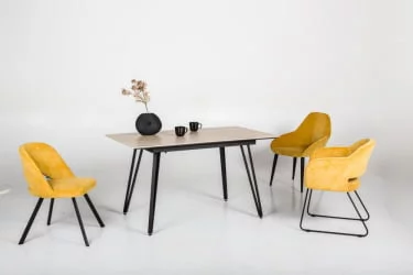 Большой обеденный стол Диего 140-180 вхите Дуб Корбридж / white