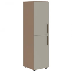 Шкаф-колонка с двумя глухими малыми дверьми (левый) ВЕЛИОН ВМCС 40.4 Л Аметист Кобра / VELION VMCS L