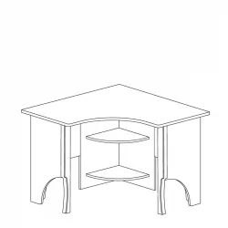 Стол угловой Ралли 858