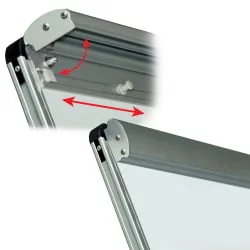 Доска-флипчарт магнитно-маркерная БРАУБЕРГ передвижная 70х100 см / BRAUBERG