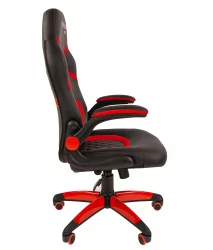 Кресло геймерское CХАИРМАН ГАМЕ 18 Черный Красный / CHAIRMAN GAME