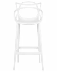 Стул барный ДОБРИН МАСТЕРС БАР Белый В-02 / DOBRIN MASTERS BAR W-02