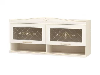 Полка навесная Венеция 32.26 Сосна Астрид Ваниль