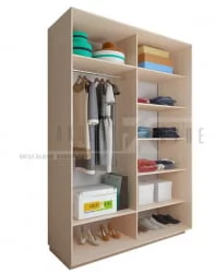 Шкаф Акцент-Сим ДЗ 1000х600  Ясень шимо светлый