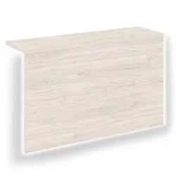 Накладка с подсветкой прямая высокая для О.Р-Ф.МП.В-158 ОНИКС О.Р-НП.В-158.1.С Денвер Светлый / О.R-F.MP.V-158 ONIX О.R-NP.V-158.1.S