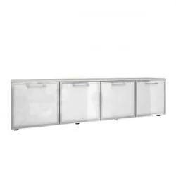 Тумба модульная четырехсекционная ЙАЛТА ЛТ-ТС 4.6Р Снежная Патина / YALTA LT-TS 4.6R