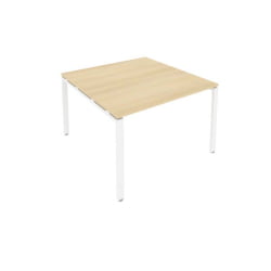 Переговорный стол (1 столешница) Метал Сйстем Б.ПРГ-1.2 Акация/Белый / Metal System
