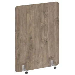 Перегородка на металлических опорах, на роликах Р-лине ДП.Р-140-180 Тиквуд Темный / R-line DP.R-140-180