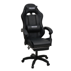 Кресло 908 КИНГКУЕЕН цвет черный с массажем и подсветкой 908-блаcк-масс / KINGQUEEN 908-black-mass