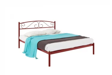 Кровать 160 на 190 Вероника 1600х1900 Красная