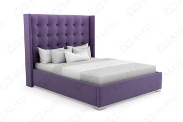 Кровать Милано 140кс200 велюр Севен 115 / Milano 140x200 Seven