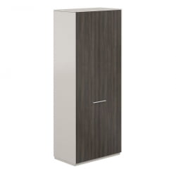 Шкаф высокий Атлас НЗ-0361.ГС.БТ Серый камень Бренсон Трюфель / Atlas NZ-0361.GS.BT