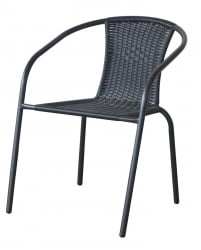 Комплект мебели Асоль ЛРC03/ЛРТ03-60кс60 Блаcк (2+1) / LRC03/LRT03-60x60 Black