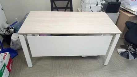 Щит передний Дека 8.10.12 Белый (без крепления) / Deka