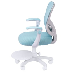 Детское кресло CХАИРМАН КИДС CХ106 с подножкой Голубой / CHAIRMAN KIDS CH106