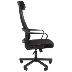 Кресло руководителя Чаирман 590 ткань/сетка Черный / Chairman