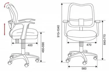 Кресло офисное Бюрократ CХ-В797/СД/ТВ-18 / CH-W797/SD/TW-18